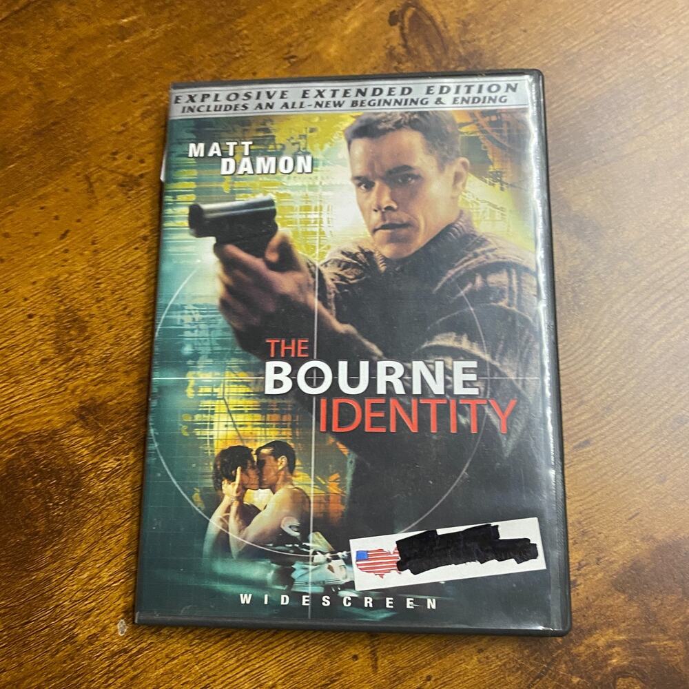 The Bourne Identity (DVD, 2004, The Explosive, Extended Edition - Widescreen)